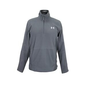 Under Armour Men's Medium Zephyr Fleece 1/4 Zip Pullover Loose Fit‎ Textured